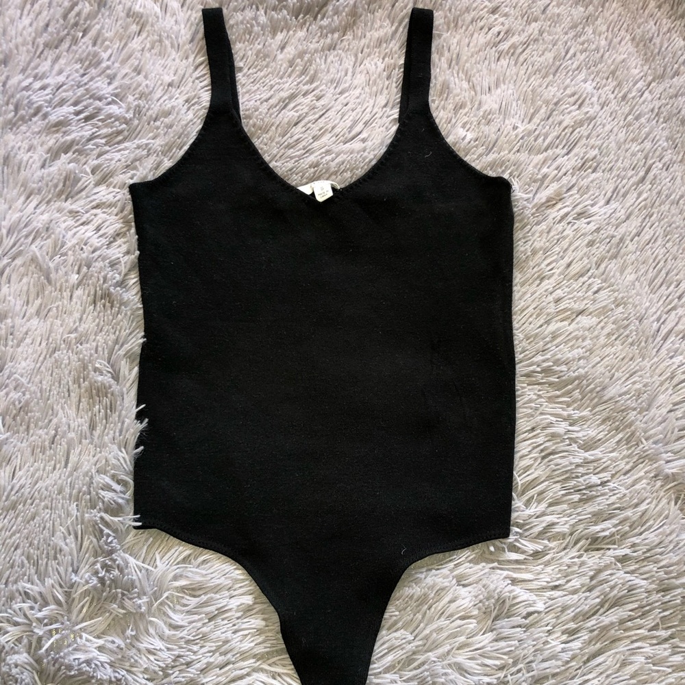 Fashion Q Black Bodysuit